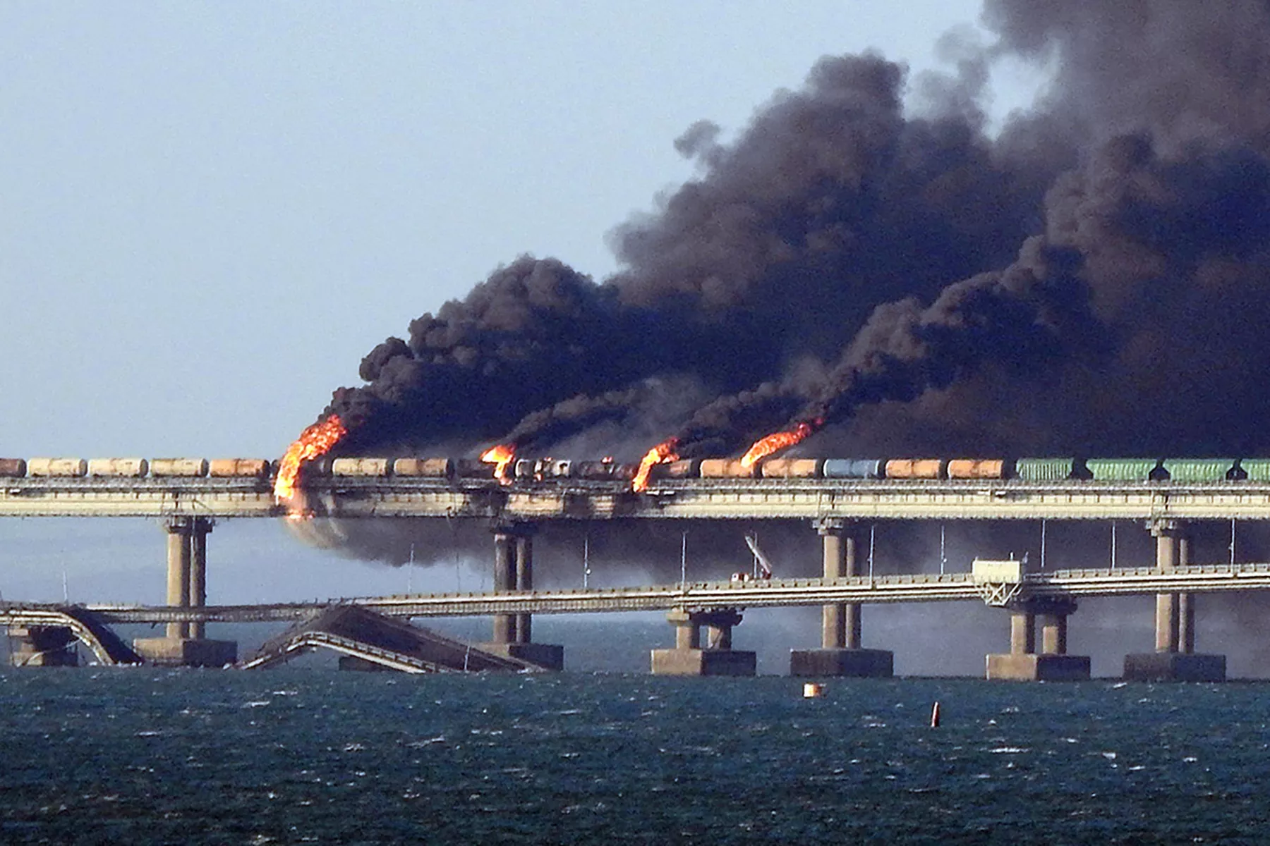 Risk of Putin Escalating War 'High' After Crimean Bridge Explosion—Official - Vimarsana News