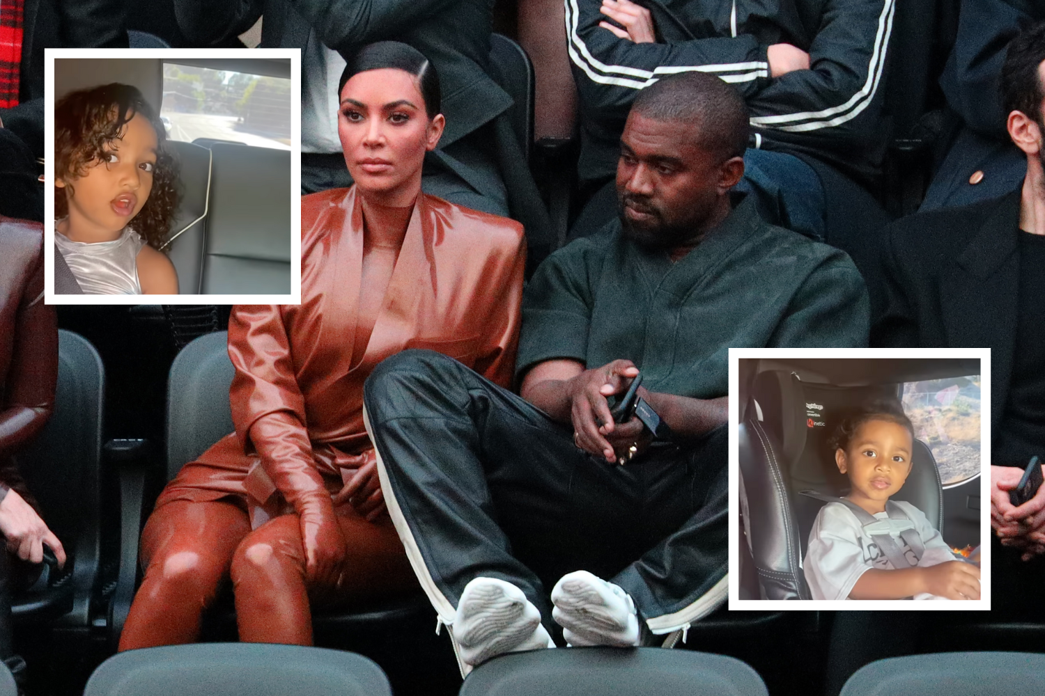 Kim Kardashian Posts Kids Singing Kanye Songs After Antisemitic Tweets