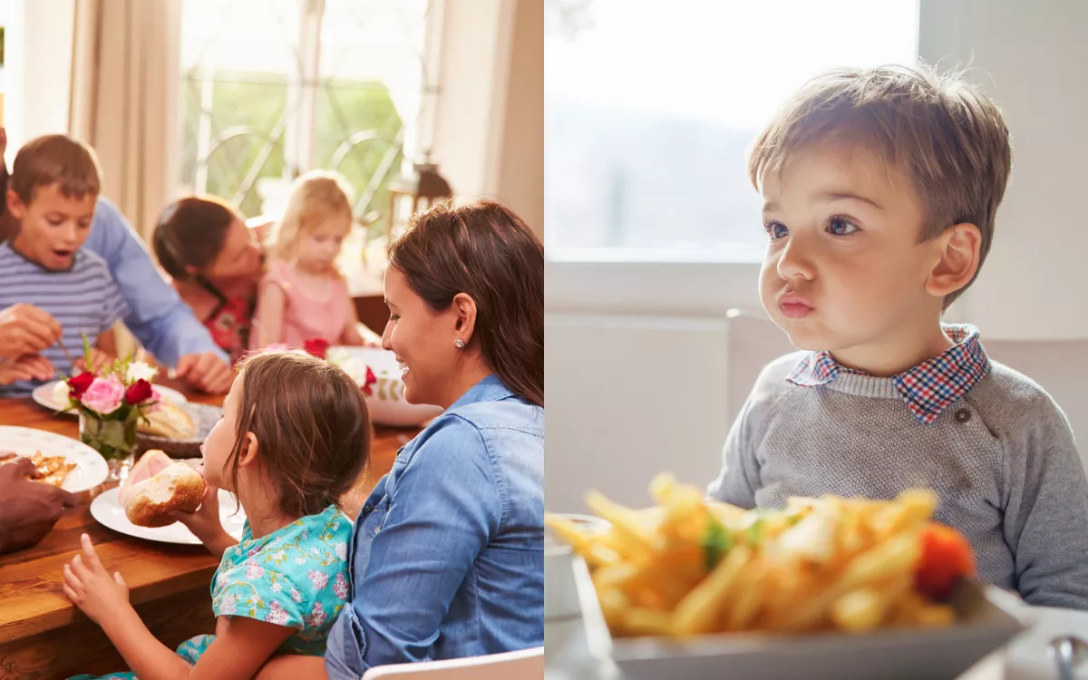 Child Excluded From Family Dinners for Eating 'Junk Food' Sparks Debate - Vimarsana News