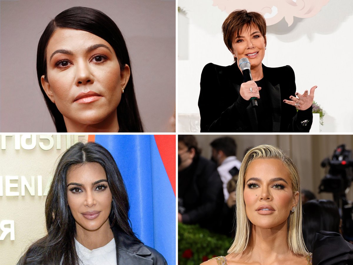 Kardashians kourtney kris kim khloe
