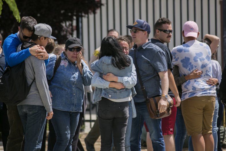 Families Reunite After School Shooting