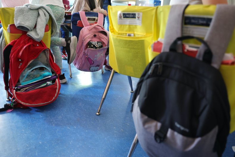 Student backpacks