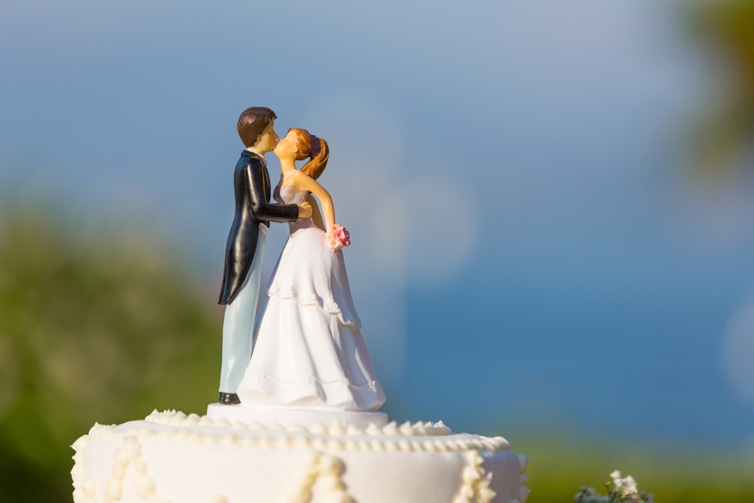 Wedding Cake Toppers With Bride's Underwear on Show Split Opinions Online