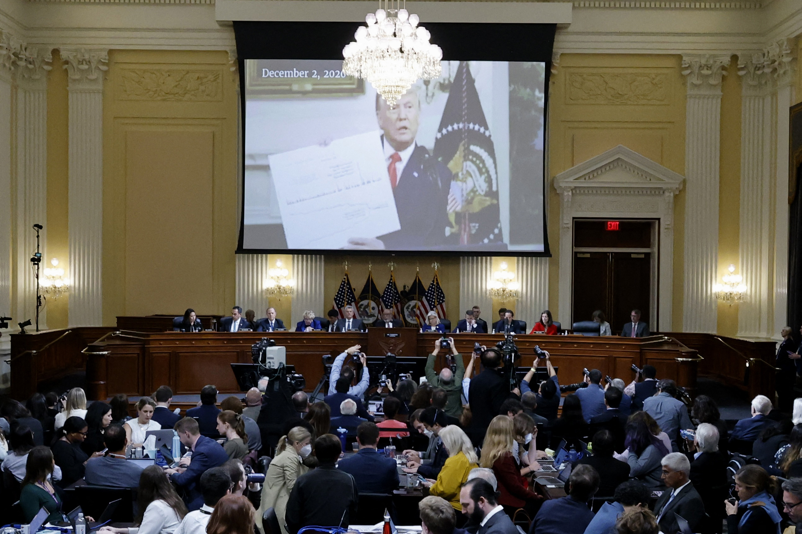 Trump Asks Why Jan. 6 Committee Didn't Ask Him to Testify 'Months Ago'