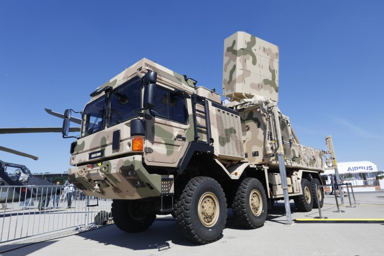 Radar antiaérien allemand IRIS-T en 2022