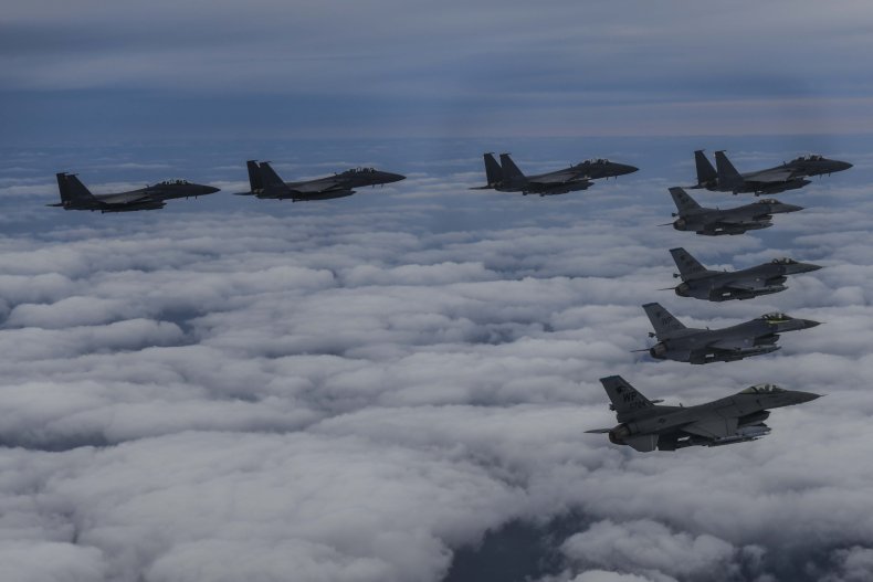 US, South, Korea, fighter, jets, train, together