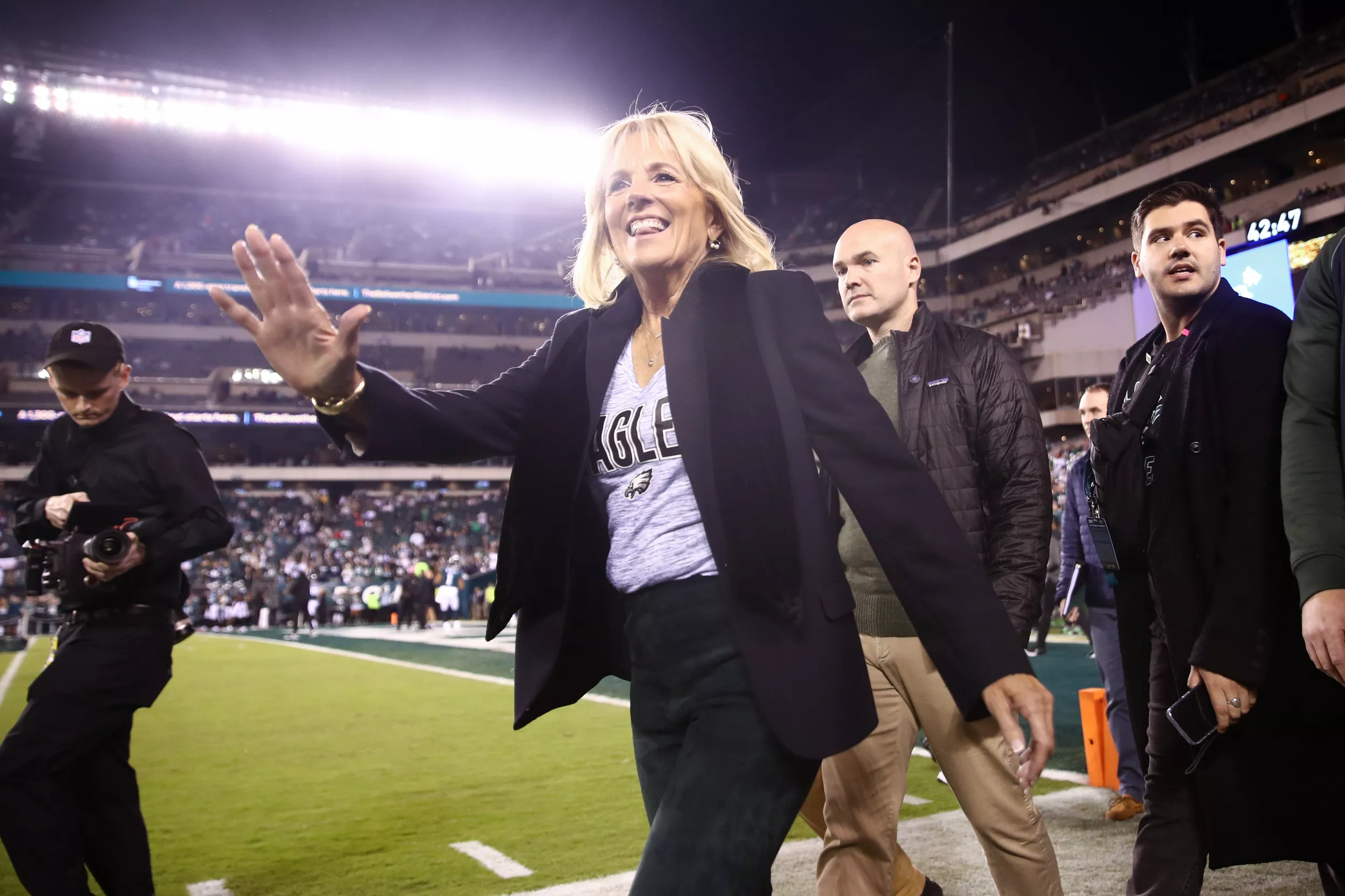 Fact Check: Did Jill Biden Get Booed at Eagles Game in Philadelphia? - Vimarsana News