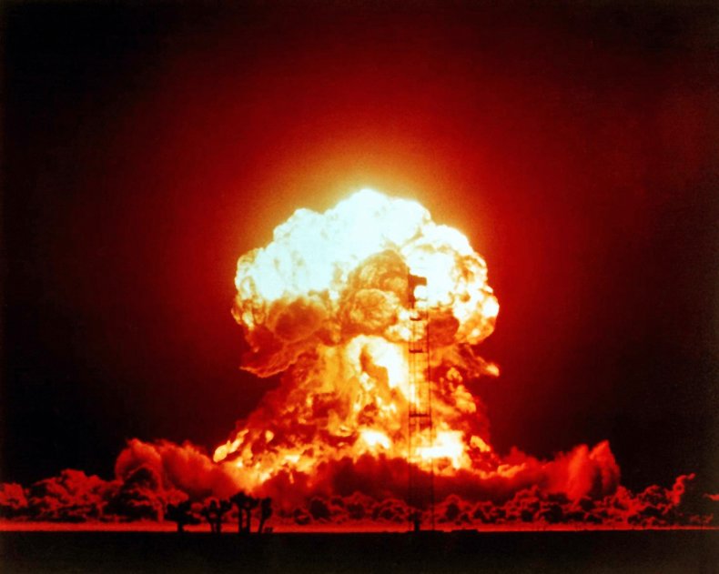 Nuclear weapon tested in 1957 Operation Plumbbob