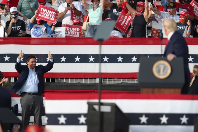 ron desantis donald trump