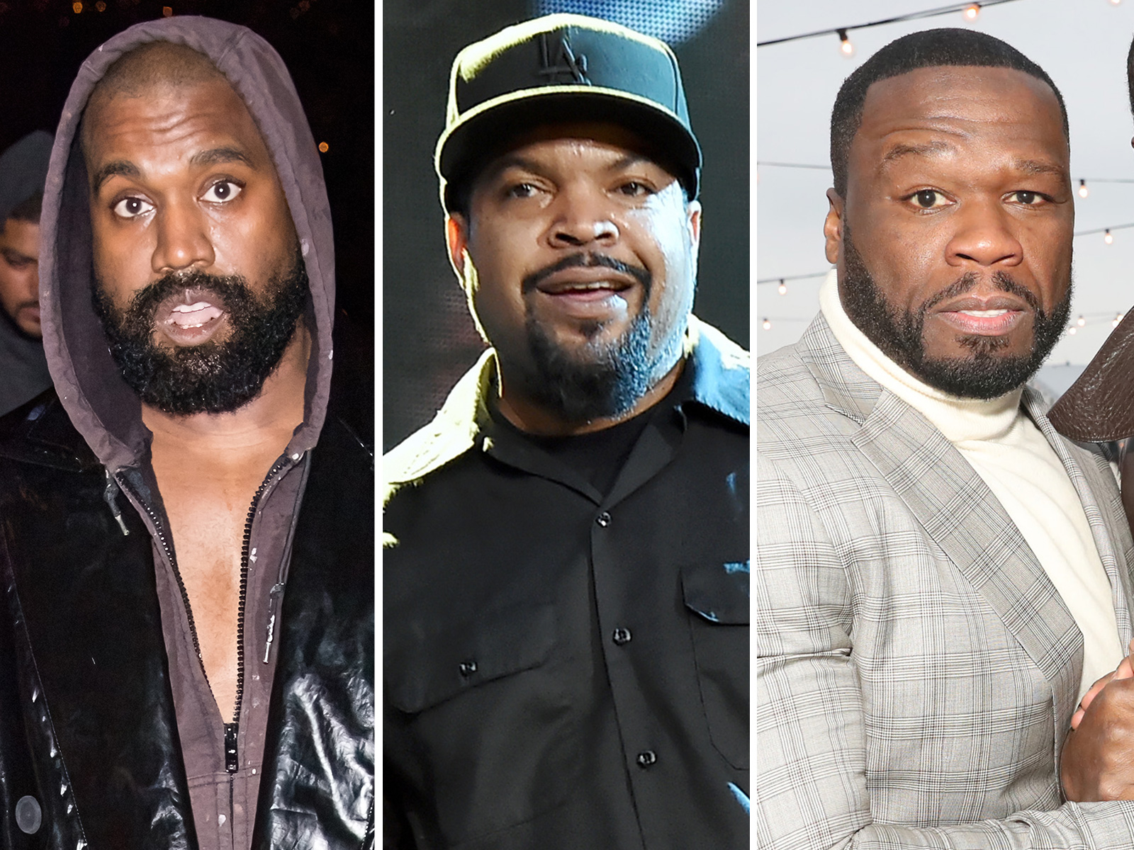 Ice Cube, 50 Cent Speak Out Against Kanye's Antisemitic Remarks