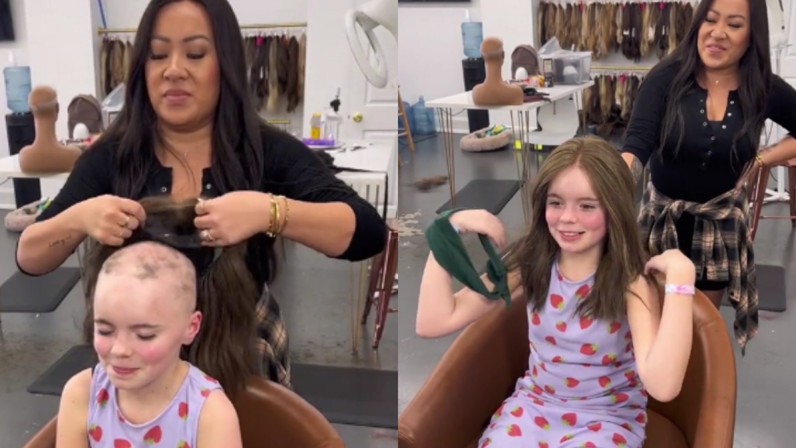 Wigs for kids outlet with alopecia