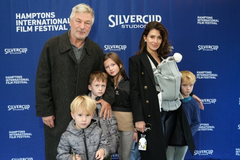 Alec Baldwin, Hilaria Baldwin e i loro figli