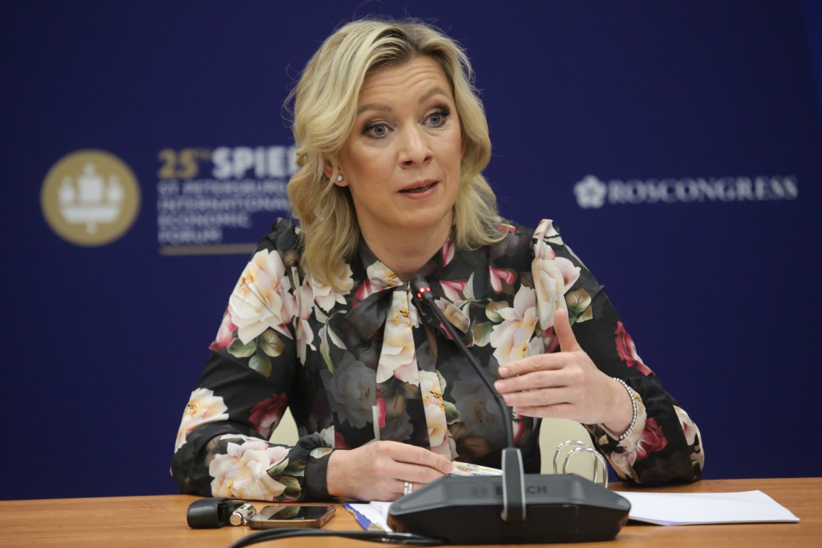Russian Foreign Ministry Spokesman Maria Zakharova 