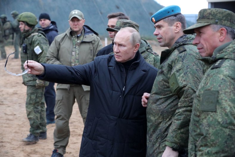 Russian President Vladimir Putin