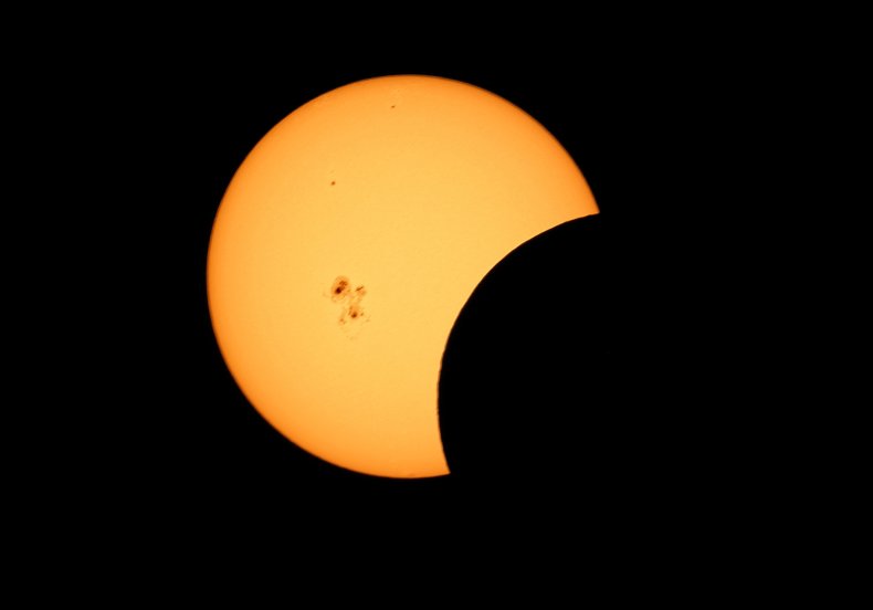 Partial solar eclipse