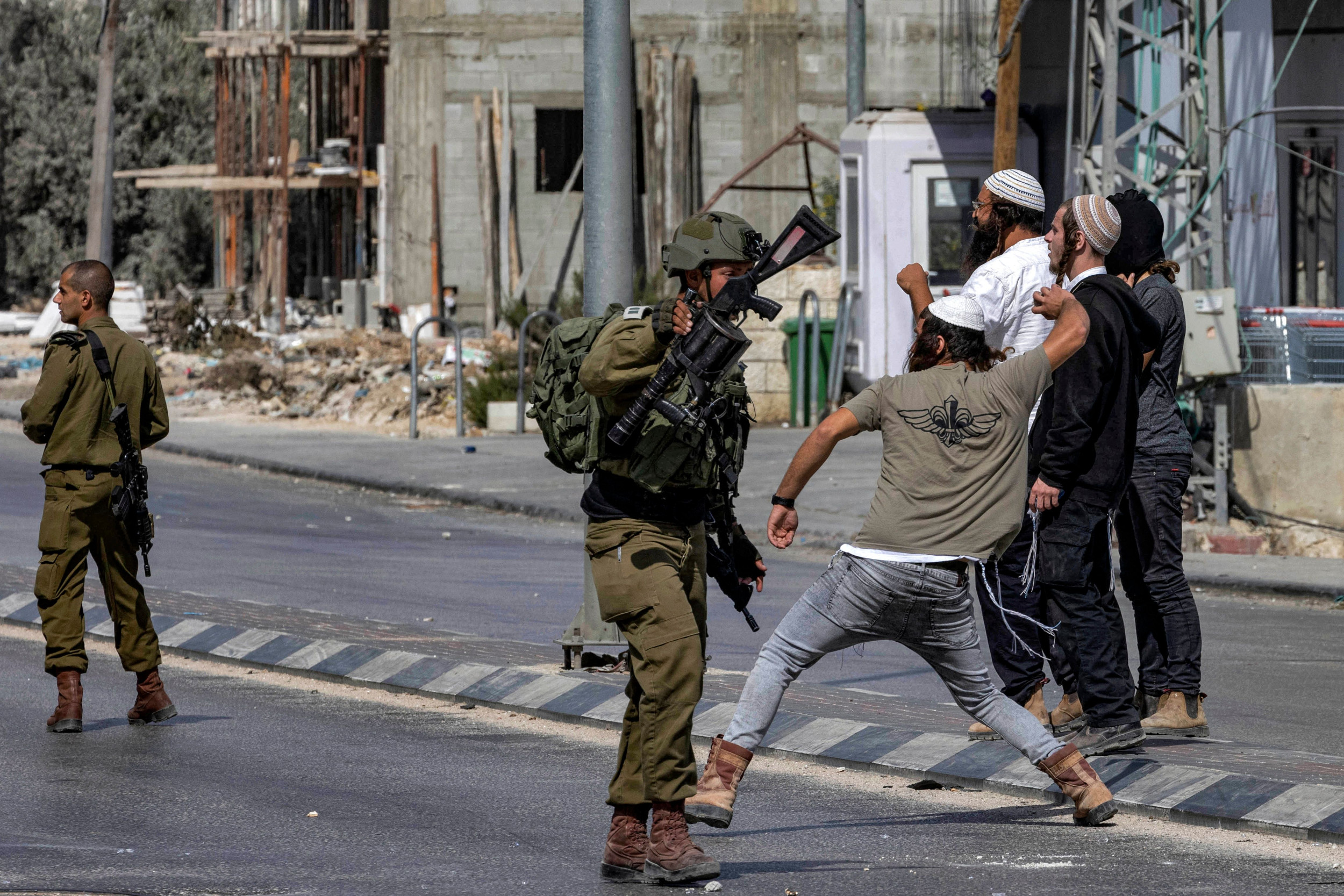 Biden And Israel Stay Silent On 100 Settler Attacks Their Apathy Is   Israeli Settlers Throw Rocks 