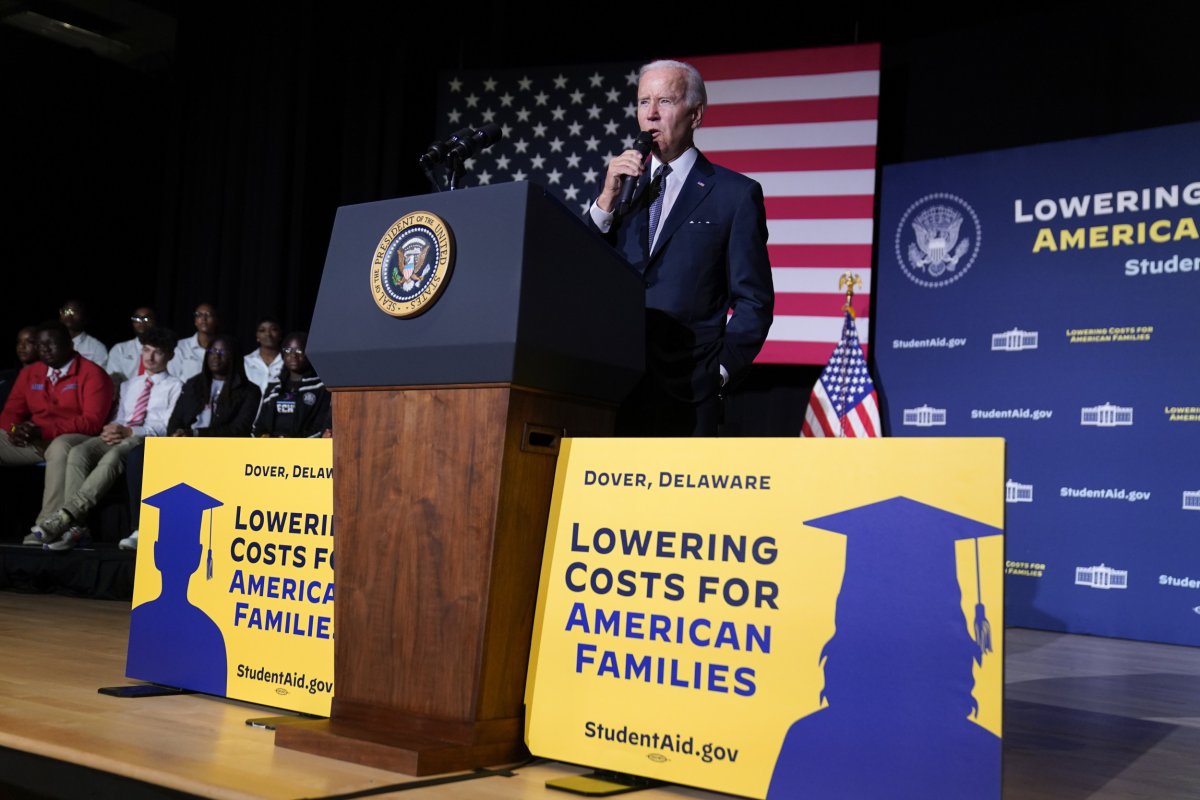 Biden Speaks About Student Debt Relief 