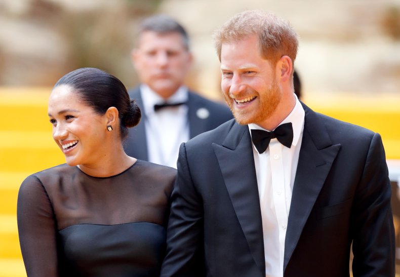 Prince Harry and Meghan Markle in London