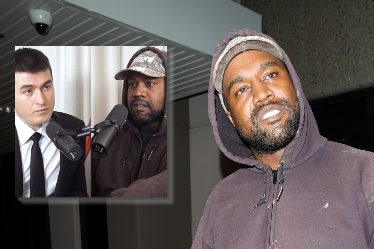Kanye West and Lex Fridman