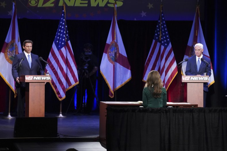 DeSantis, Crist Debate Florida