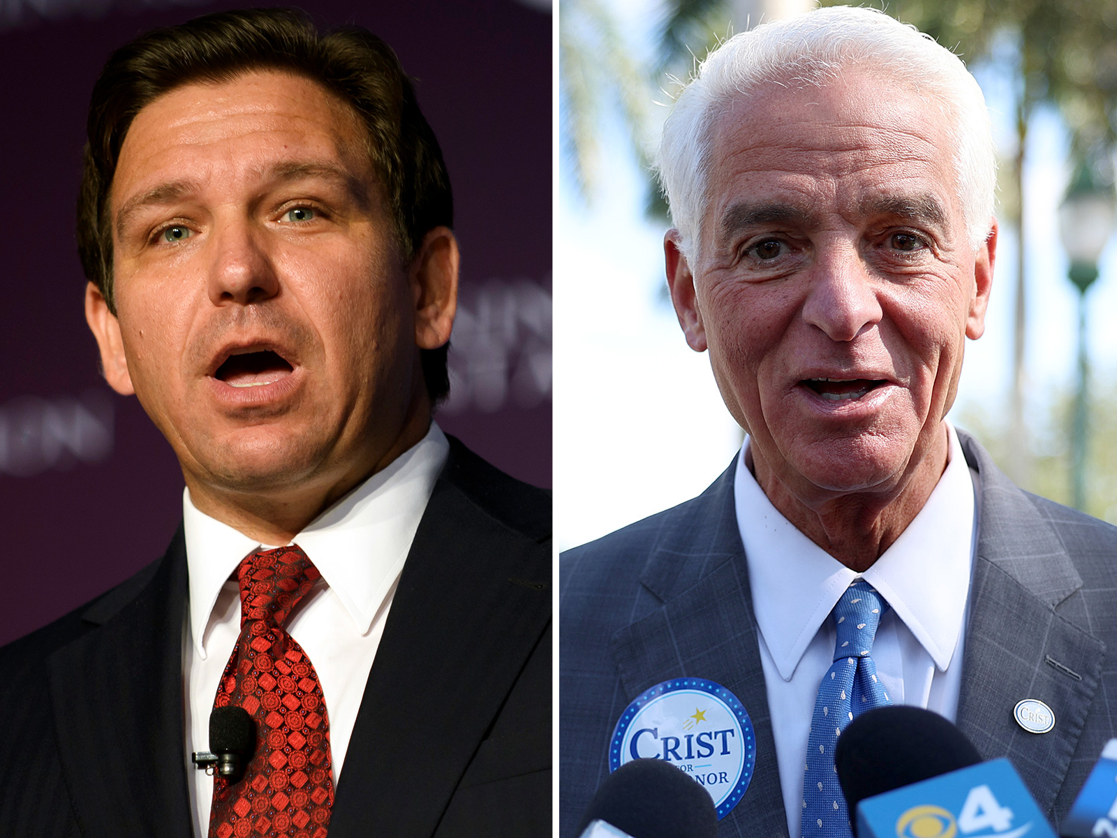 Video of DeSantis Freezing as Crist Grills Him on 2024 Run Viewed 3M Times