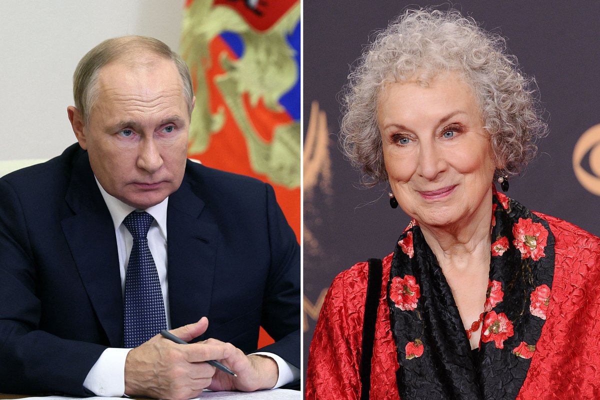 Vladimir Putin and Margaret Atwood