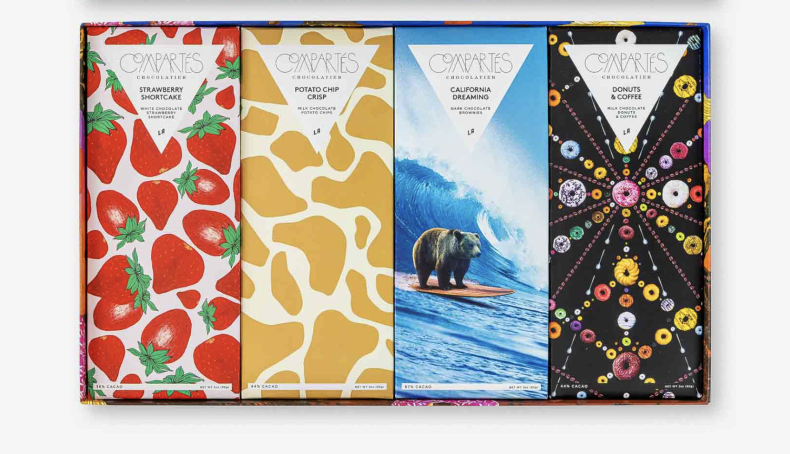 Compartes Los Angeles Chocolate Bar Gift Set