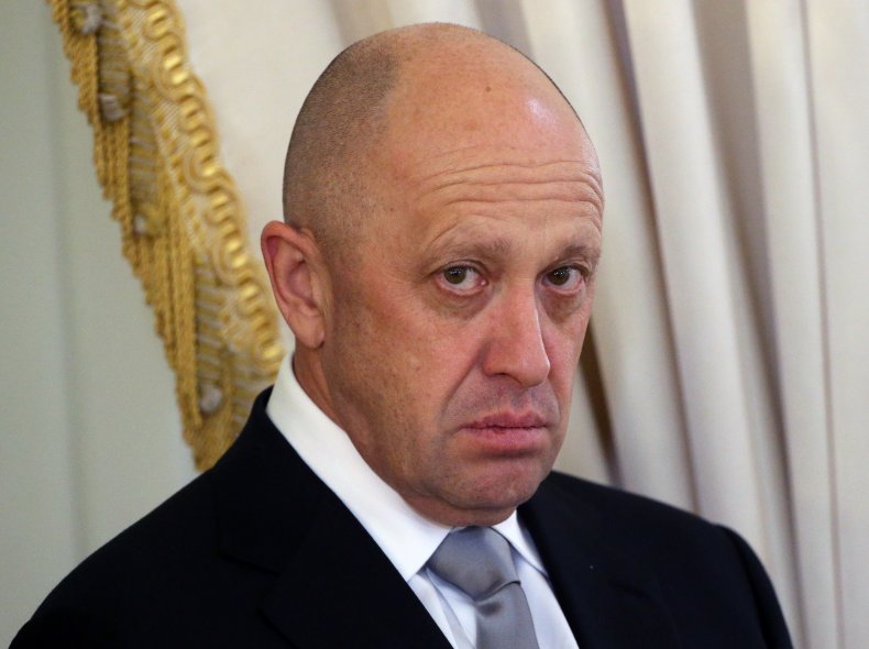 Russian billionaire and businessman Yevgeny Prigozhin