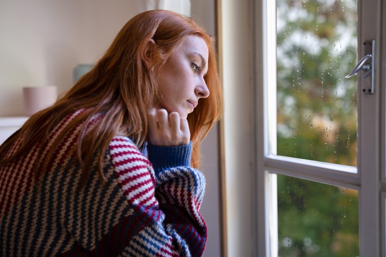 sad woman