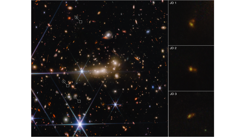 NASA unveils new images of "early universe"