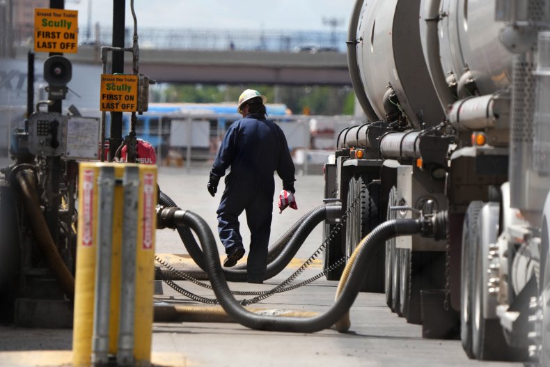Diesel prices pump