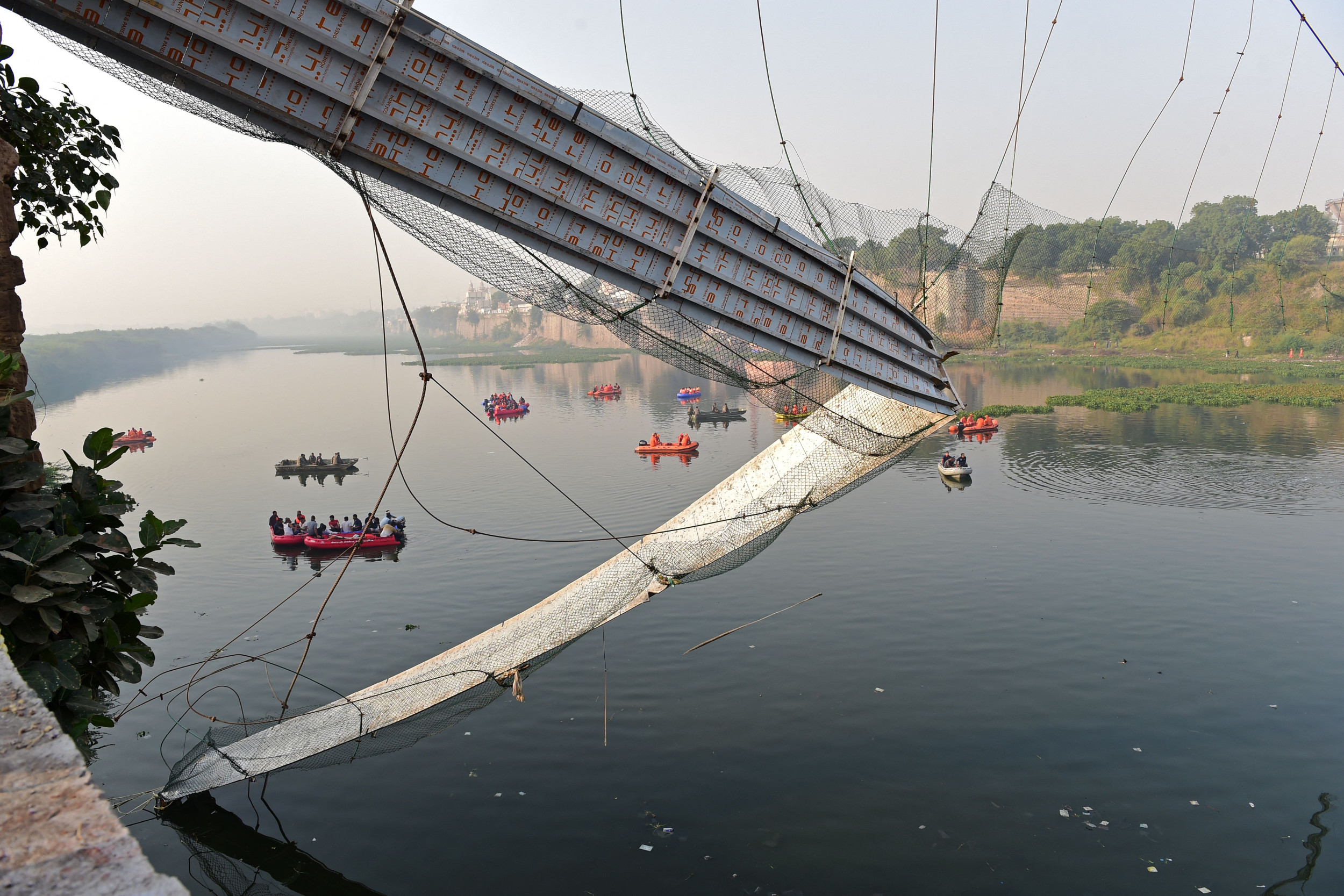 India Bridge Collapse Death Toll Rises to Over 130