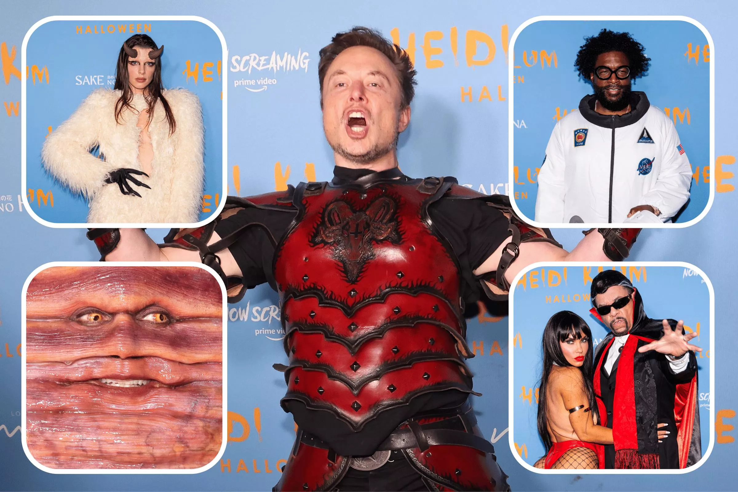 Elon Musk Leads Celebrities Attending Heidi Klum's Halloween Party - Vimarsana News