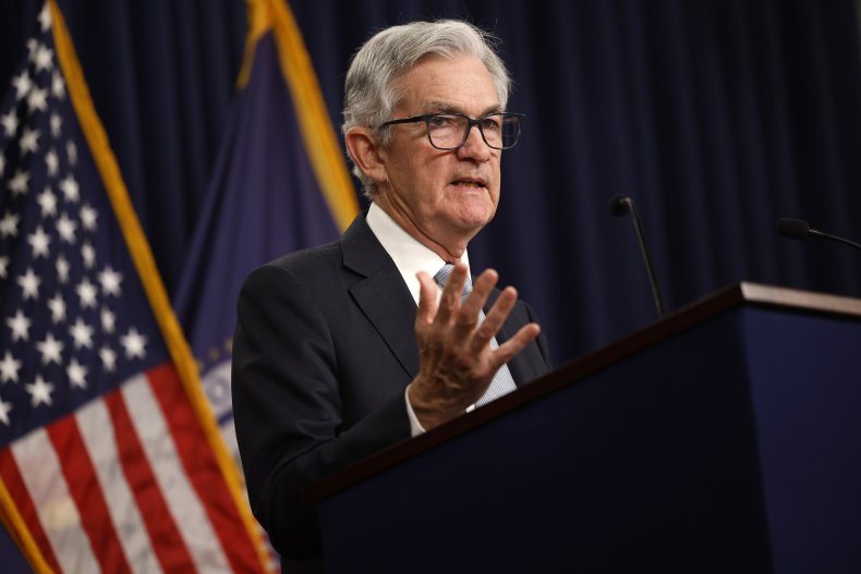 Jerome Powell parla alla conferenza