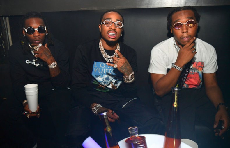 Offset, Quavo and Takeoff from Migos