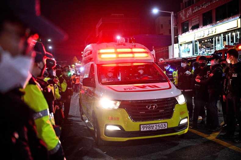 Deadly Halloween crush in Seoul South Korea