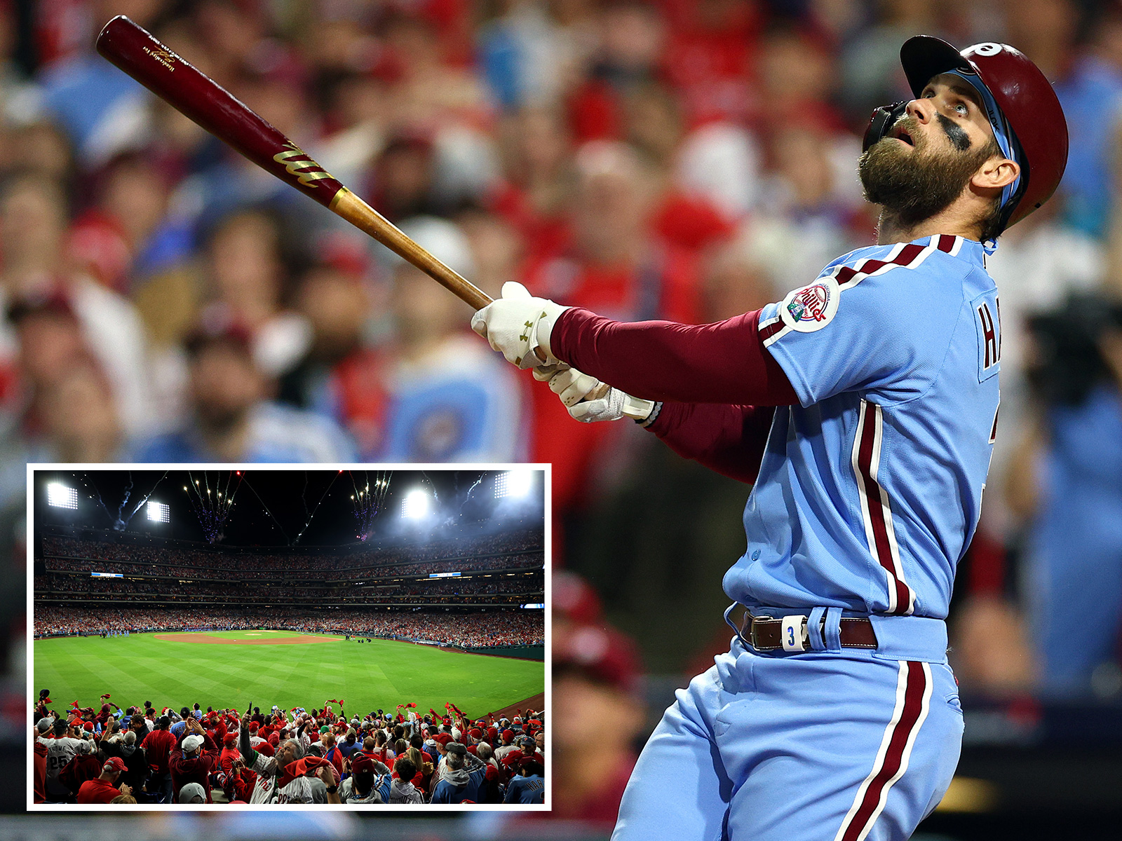 Phillies Fans Spotted On Roof Of Stadium During World Series Sparks 