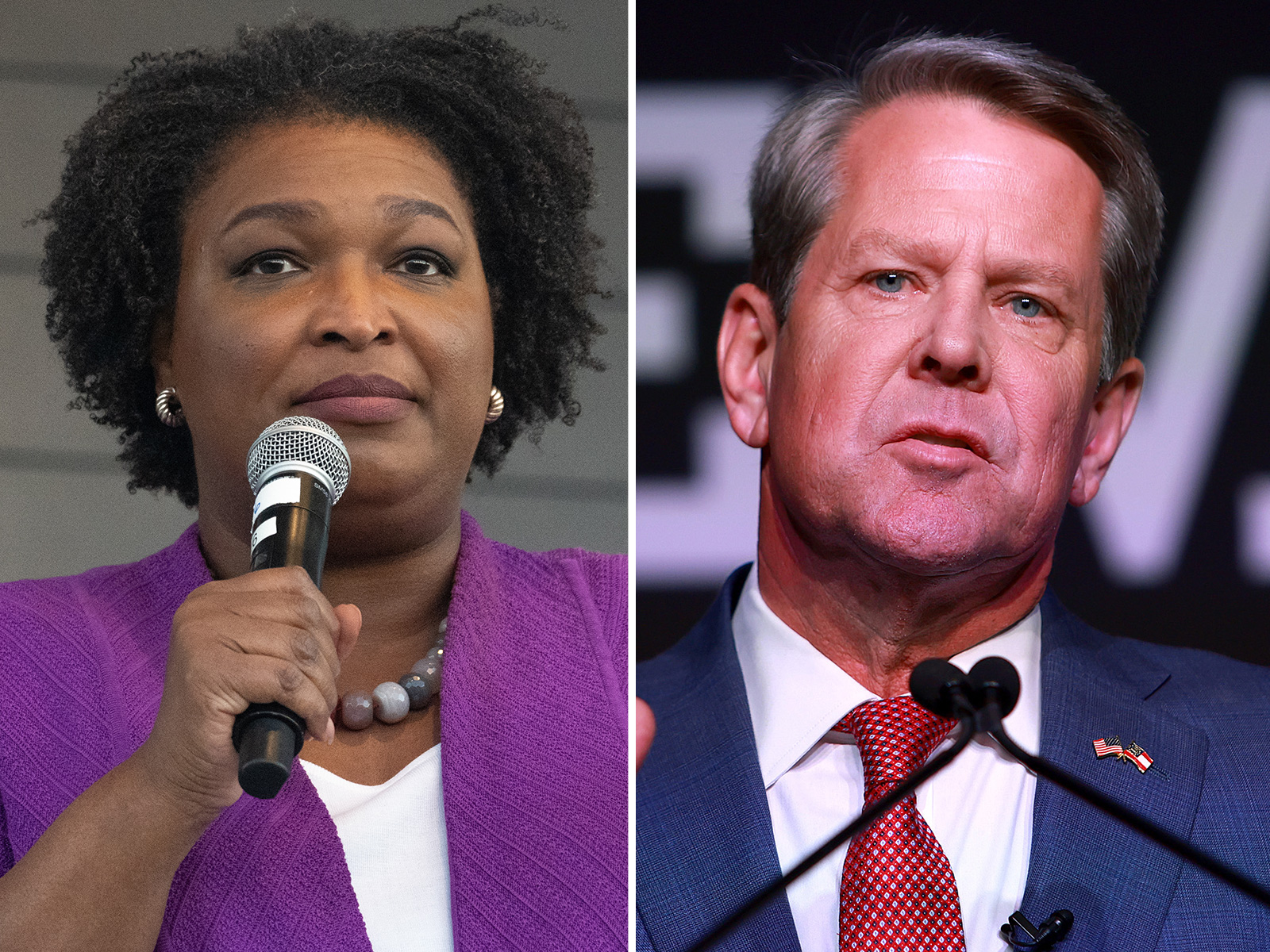 Stacey Abrams' Chances of Beating Brian Kemp, According to Post-Debate Poll