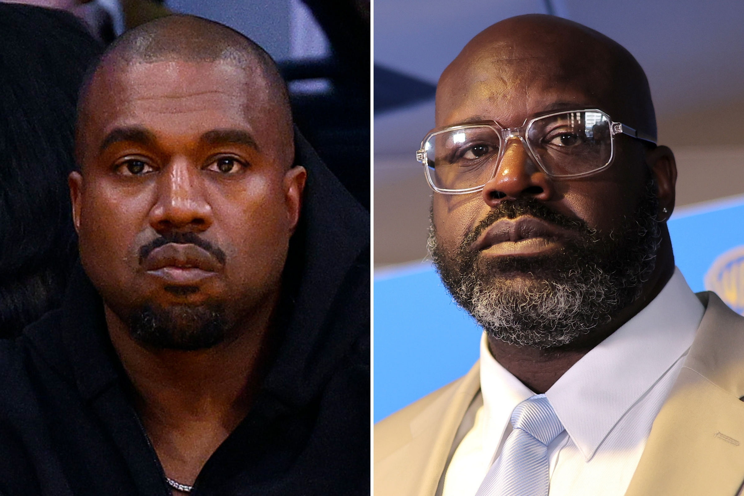 Shaquille O'Neal Tells Kanye West He's 'Got More Money' Than Him Amid