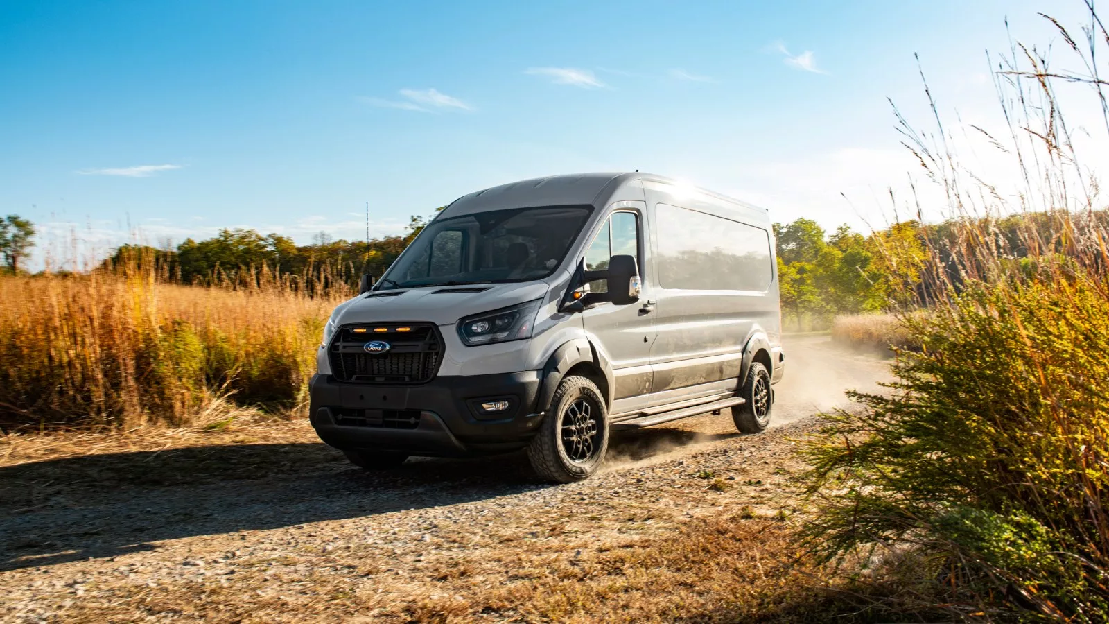 Sleep Under the Stars With the 2023 Ford Transit Trail 4x4 Cargo Van