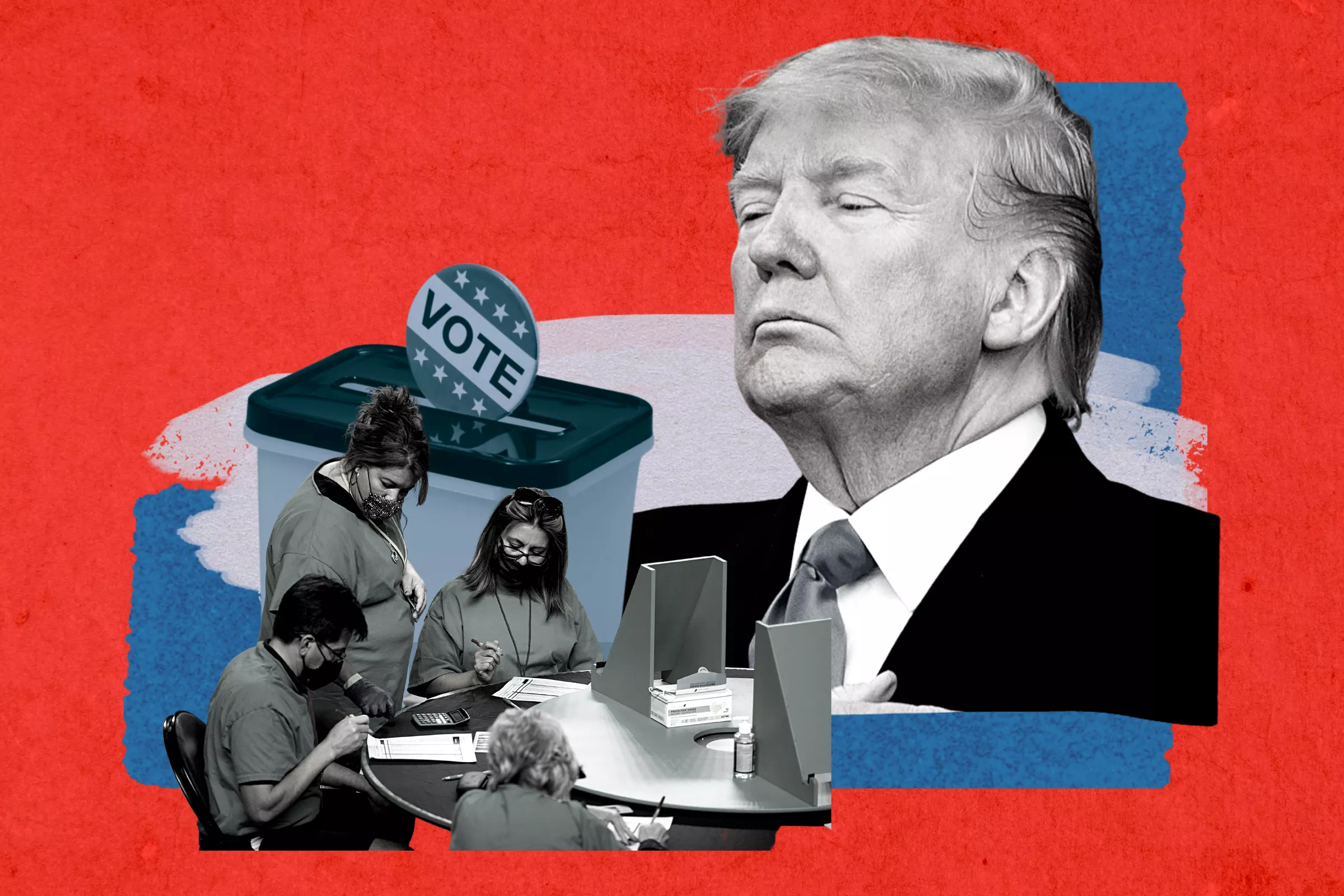 Shatter-proof Glass Fortifies Ballot Count As Trump Looms Over Arizona Vote - Vimarsana News