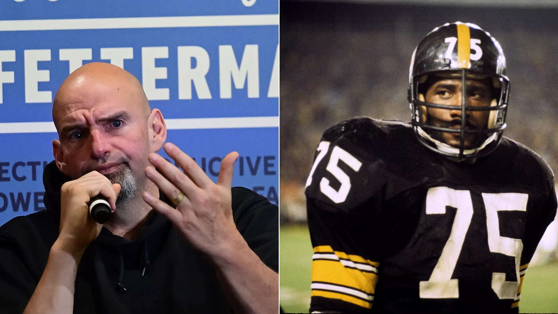 Resurfaced John Fetterman 'Mean' Joe Greene-Inspired Ad Viewed 2M Times - Vimarsana News