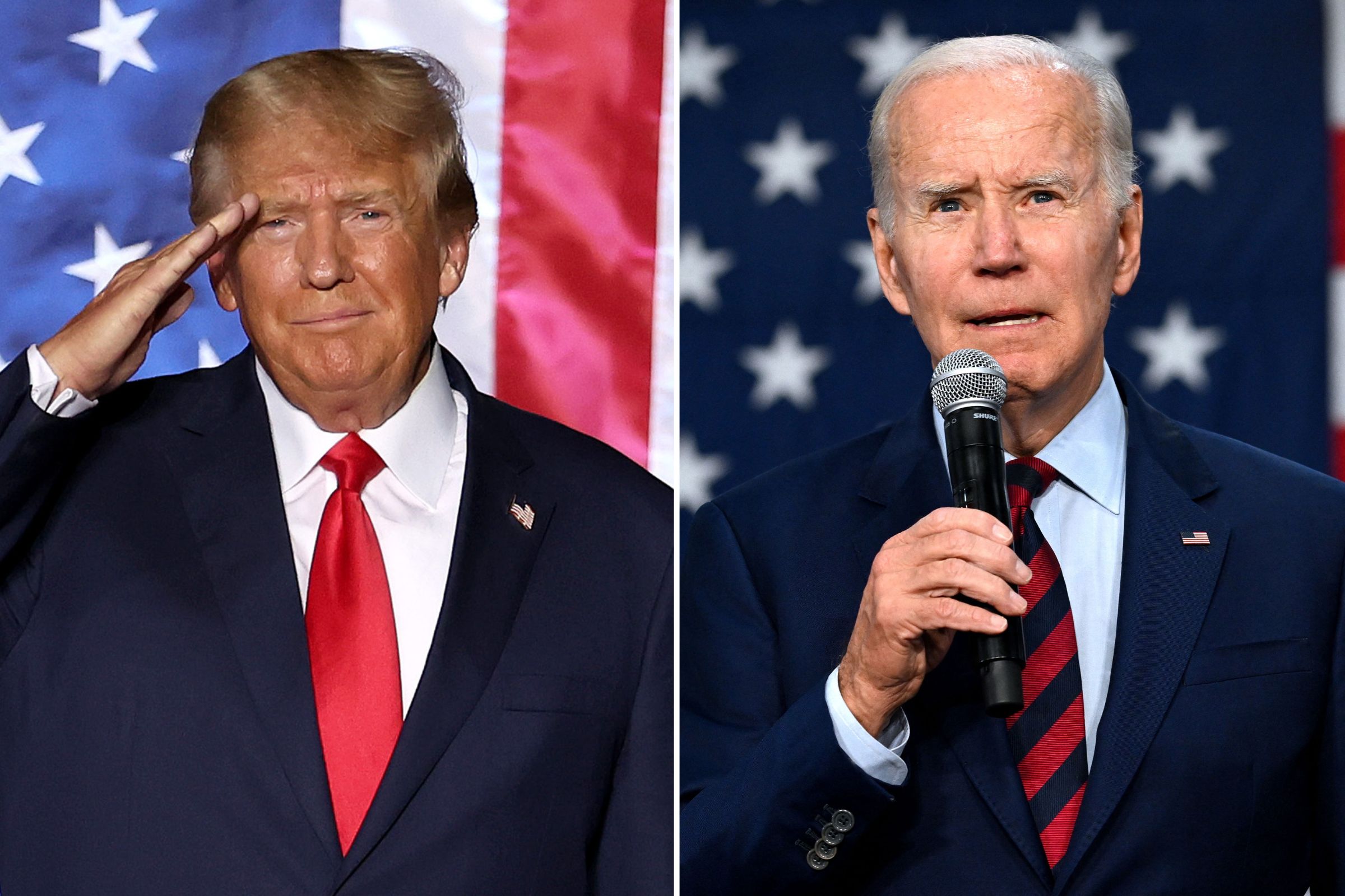 Trump and Biden Head to Pennsylvania as Poll Hints at Trouble for