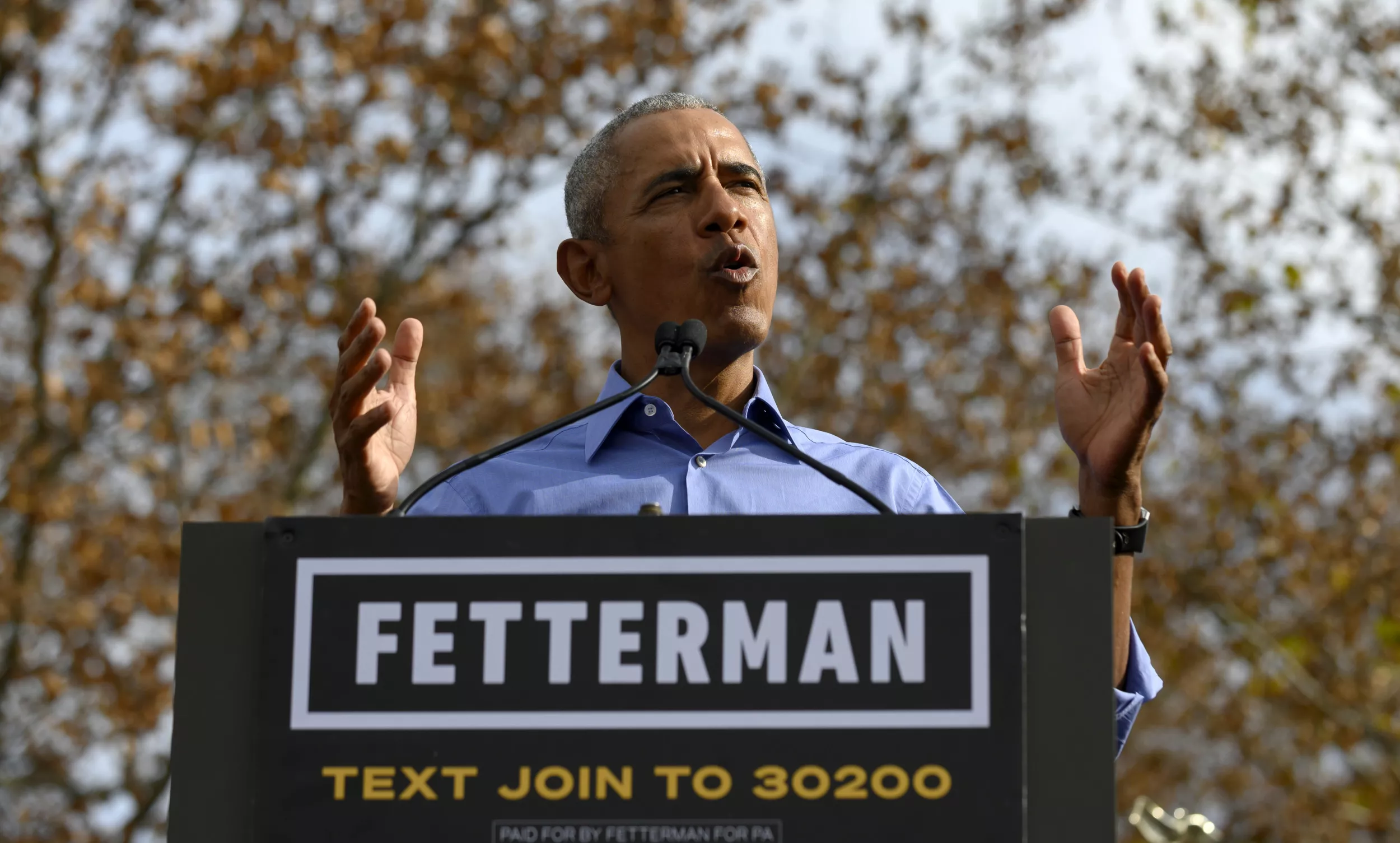 Barack Obama Rips 'Snake Oil Man' Dr. Oz at Fetterman Rally in Pennsylvania - Vimarsana News