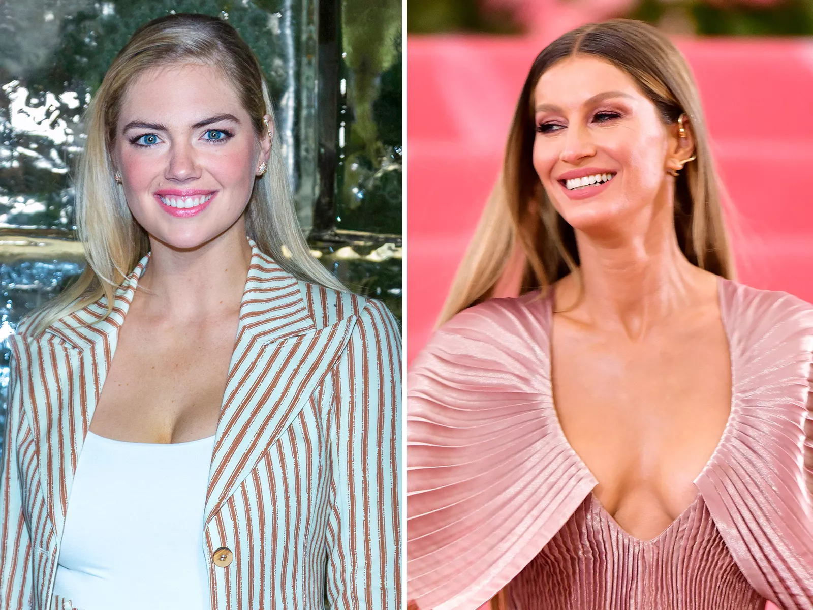 Kate Upton takes a different approach from Gisele Bünchen: She