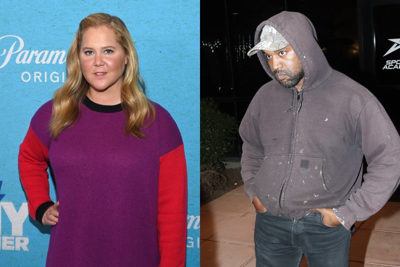 Amy Schumer and Kanye West