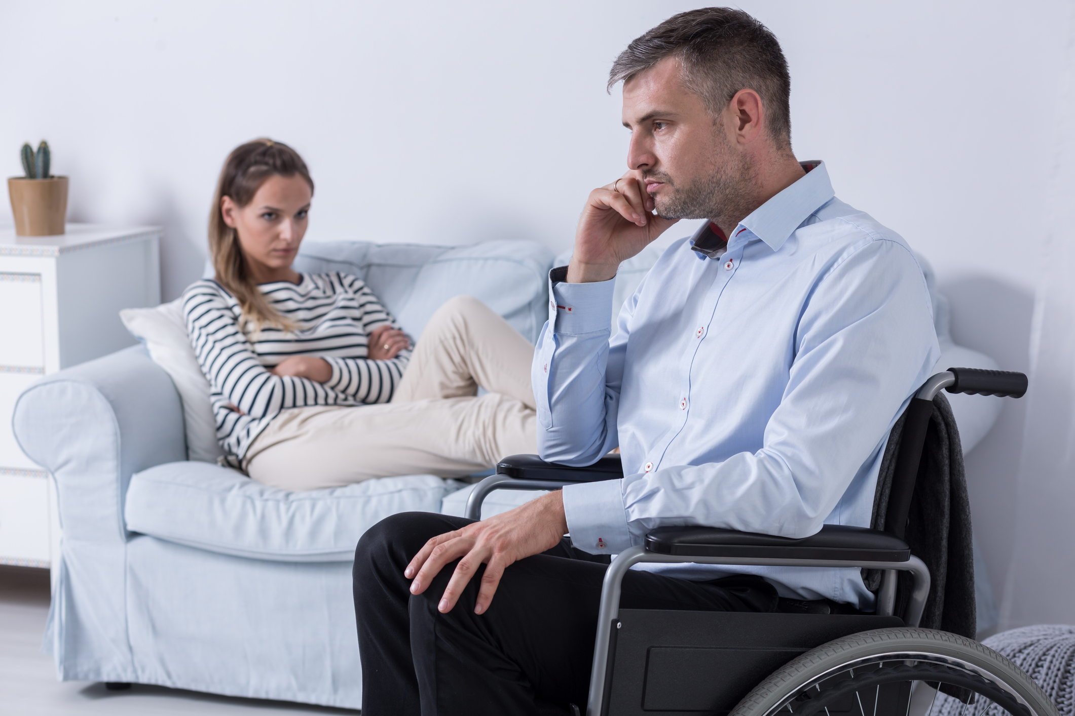 Woman Supported for Wanting Time Away from Disabled Husband