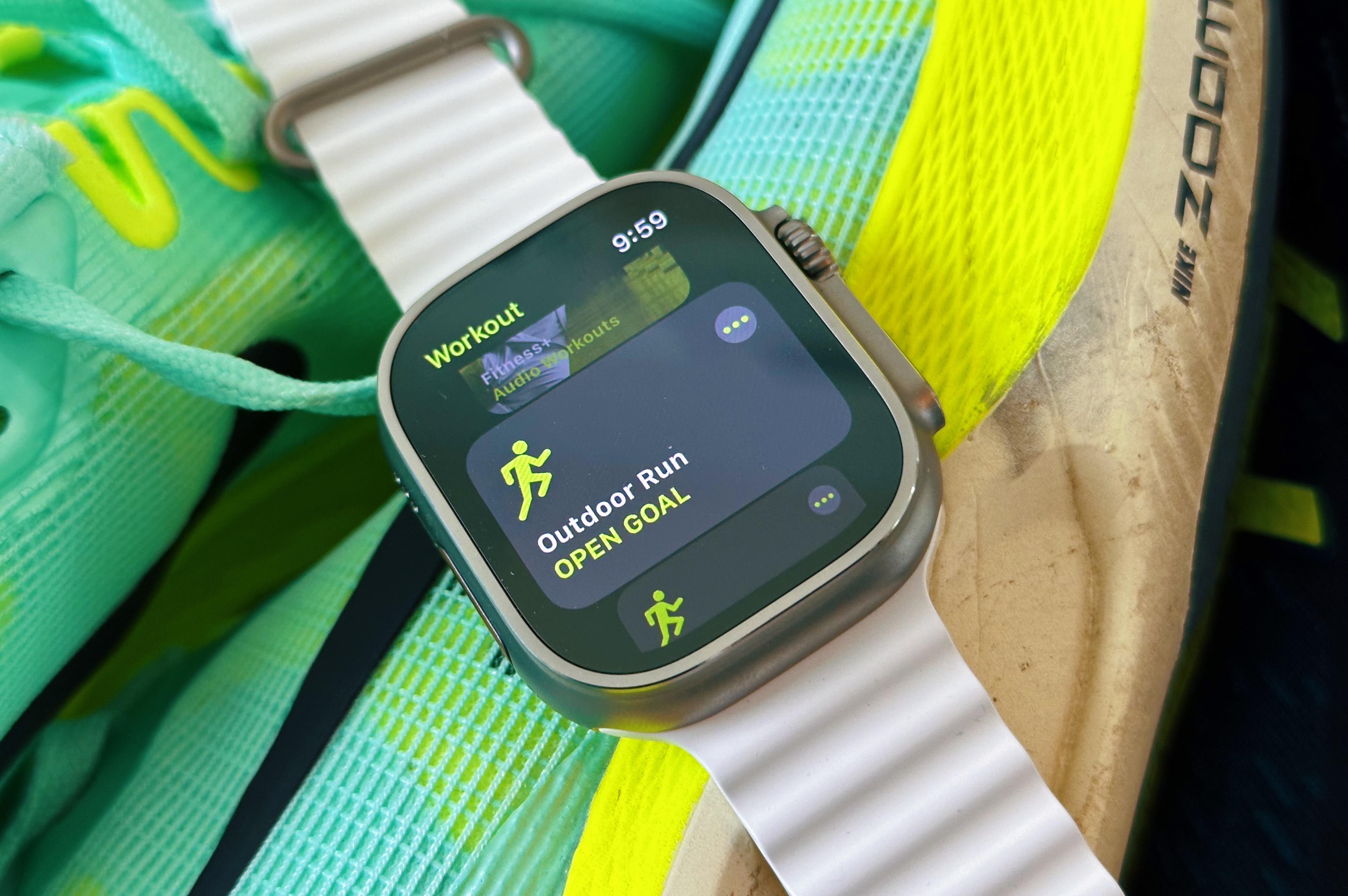Apple Watch fitness running
