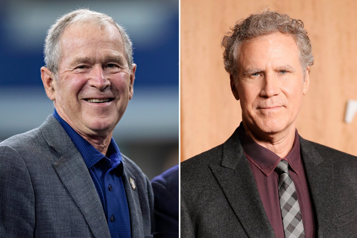 George W. Bush and Will Ferrell