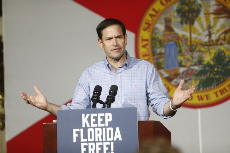 U.S. Sen. Marco Rubio at Rally